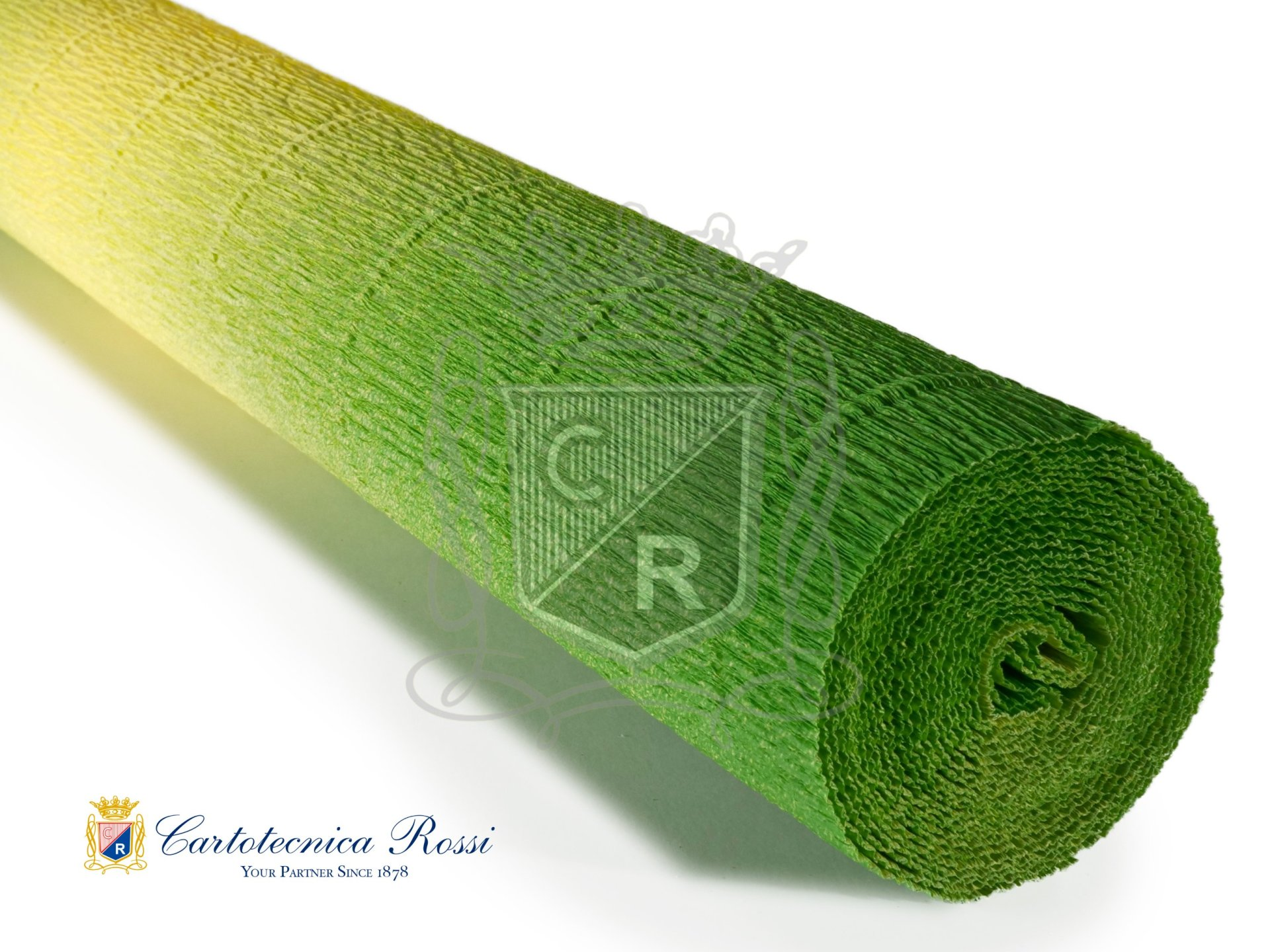 600/5 Yellow Green Crepe Paper 180g