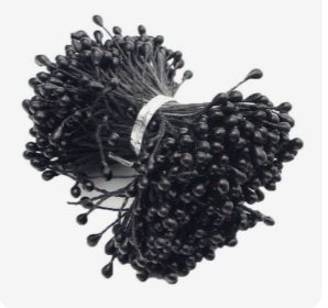 Black Flower Stamens